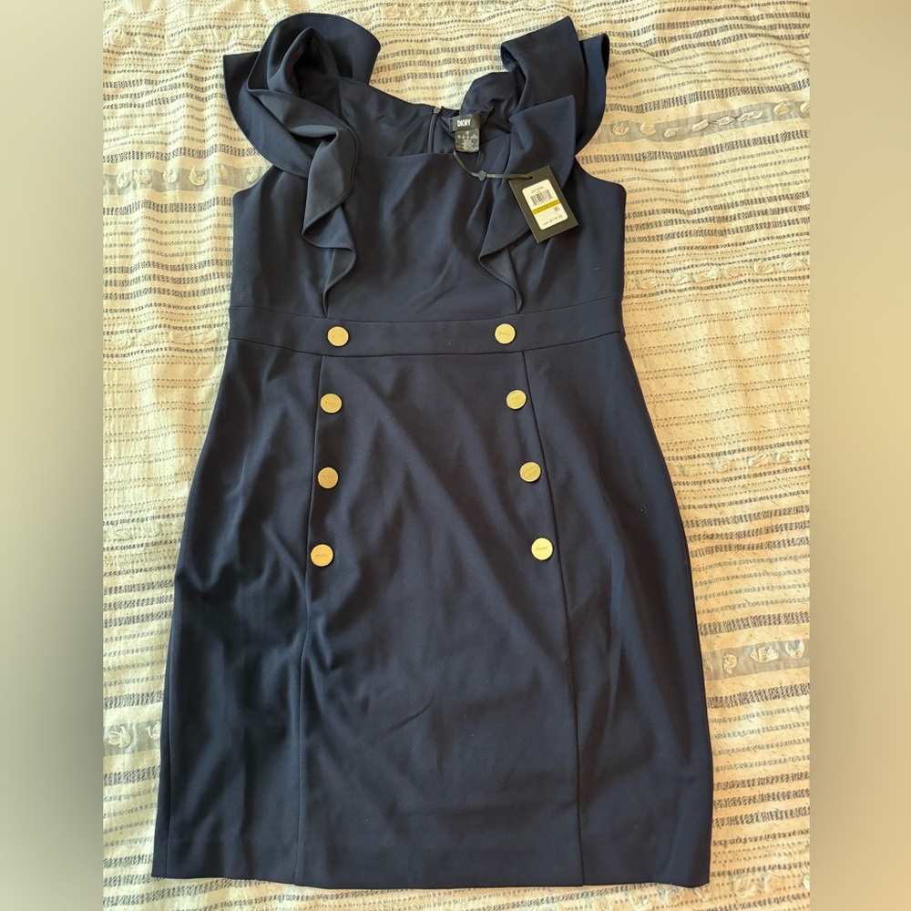 DKNY navy dress